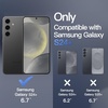 image:imageJETech Matte Case for Samsung Galaxy S24 Black  MilitaryGrade Protection Frosted Matte Back AntiFingerprint Finish Shockproof DesignBlack