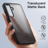 image:imageJETech Matte Case for Samsung Galaxy S24 Black  MilitaryGrade Protection Frosted Matte Back AntiFingerprint Finish Shockproof DesignBlack