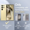 image:imageJETech Matte Case for Samsung Galaxy S24 Black  MilitaryGrade Protection Frosted Matte Back AntiFingerprint Finish Shockproof DesignGold