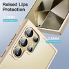 image:imageJETech Matte Case for Samsung Galaxy S24 Black  MilitaryGrade Protection Frosted Matte Back AntiFingerprint Finish Shockproof DesignGold