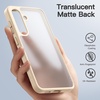 image:imageJETech Matte Case for Samsung Galaxy S24 Black  MilitaryGrade Protection Frosted Matte Back AntiFingerprint Finish Shockproof DesignGold