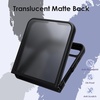 image:imageJETech Matte Case for Samsung Galaxy Z Flip 5 Black  MilitaryGrade Protection Frosted Matte Back AntiFingerprint Finish Shockproof DesignBlack