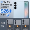 image:imageJETech Privacy Screen Protector for Samsung Galaxy S23 Plus 22 Pack  with Camera Lens Protector AntiSpy 9H Tempered Glass Fingerprint ID CompatibleGalaxy S26 Plus