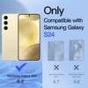 image:imageJETech Privacy Screen Protector for Samsung Galaxy S23 Plus 22 Pack  with Camera Lens Protector AntiSpy 9H Tempered Glass Fingerprint ID CompatibleGalaxy S24