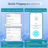 image:imageJETech Privacy Screen Protector for Samsung Galaxy S24 2Pack  AntiSpy Privacy Protection Tempered Glass Fingerprint ID CompatibleGalaxy S24 Plus