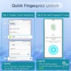 image:imageJETech Privacy Screen Protector for Samsung Galaxy S24 2Pack  AntiSpy Privacy Protection Tempered Glass Fingerprint ID CompatibleGalaxy S24 Ultra