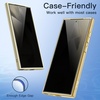 image:imageJETech Privacy Screen Protector for Samsung Galaxy S24 2Pack  AntiSpy Privacy Protection Tempered Glass Fingerprint ID CompatibleGalaxy S24 Ultra