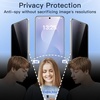 image:imageJETech Privacy Screen Protector for Samsung Galaxy S24 2Pack  AntiSpy Privacy Protection Tempered Glass Fingerprint ID CompatibleGalaxy S25 Edge