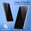 image:imageJETech Privacy Screen Protector for Samsung Galaxy S24 2Pack  AntiSpy Privacy Protection Tempered Glass Fingerprint ID CompatibleGalaxy S25 Edge