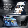 image:imageJETech Rotating Case Cover for Galaxy Tab S10 LiteS10 FES9 FES9 Black  360 Rotation Stand Clear Back Design Auto WakeSleep S Pen Holder Full ProtectionNavy