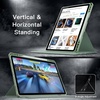 image:imageJETech Rotating Case Cover for Galaxy Tab S10 LiteS10 FES9 FES9 Black  360 Rotation Stand Clear Back Design Auto WakeSleep S Pen Holder Full ProtectionMint