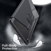 image:imageJETech Rotating Case Cover for Galaxy Tab S10 LiteS10 FES9 FES9 Black  360 Rotation Stand Clear Back Design Auto WakeSleep S Pen Holder Full ProtectionGray