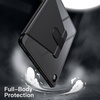 image:imageJETech Rotating Case Cover for Galaxy Tab S10S9 FES9 124 Black  For 20242023 Model 360 Rotation Stand Clear Back Design Auto WakeSleep S Pen Holder Full ProtectionBlack
