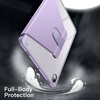 image:imageJETech Rotating Case Cover for Galaxy Tab S10S9 FES9 124 Black  For 20242023 Model 360 Rotation Stand Clear Back Design Auto WakeSleep S Pen Holder Full ProtectionLavender