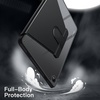 image:imageJETech Rotating Case Cover for Samsung Galaxy Tab A11 Plus Black  360 Rotation Stand Clear Back Design Auto WakeSleep Full ProtectionBlack