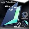 image:imageJETech Rotating Case Cover for Samsung Galaxy Tab A11 Plus Black  360 Rotation Stand Clear Back Design Auto WakeSleep Full ProtectionNavy