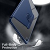 image:imageJETech Rotating Case Cover for Samsung Galaxy Tab A11 Plus Black  360 Rotation Stand Clear Back Design Auto WakeSleep Full ProtectionNavy