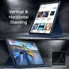 image:imageJETech Rotating Case Cover for Samsung Galaxy Tab A11 Plus Black  360 Rotation Stand Clear Back Design Auto WakeSleep Full ProtectionNavy