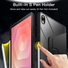image:imageJETech Rotating Case Cover for Samsung Galaxy Tab S11 Black  360 Rotation Stand Clear Back Design Auto WakeSleep S Pen Holder Full ProtectionBlack