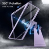 image:imageJETech Rotating Case Cover for Samsung Galaxy Tab S11 Black  360 Rotation Stand Clear Back Design Auto WakeSleep S Pen Holder Full ProtectionLavender