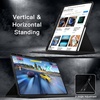 image:imageJETech Rotating Case Cover for Samsung Galaxy Tab S11 Ultra Black  360 Rotation Stand Clear Back Design Auto WakeSleep S Pen Holder Full ProtectionBlack