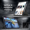 image:imageJETech Rotating Case Cover for Samsung Galaxy Tab S11 Ultra Black  360 Rotation Stand Clear Back Design Auto WakeSleep S Pen Holder Full ProtectionGrey