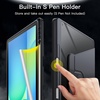 image:imageJETech Rotating Case Cover for Samsung Galaxy Tab S11 Ultra Black  360 Rotation Stand Clear Back Design Auto WakeSleep S Pen Holder Full ProtectionGrey