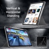 image:imageJETech Rotating Case Cover for Samsung Galaxy Tab S11 Ultra Black  360 Rotation Stand Clear Back Design Auto WakeSleep S Pen Holder Full ProtectionSilver