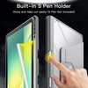 image:imageJETech Rotating Case Cover for Samsung Galaxy Tab S11 Ultra Black  360 Rotation Stand Clear Back Design Auto WakeSleep S Pen Holder Full ProtectionSilver