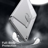 image:imageJETech Rotating Case Cover for Samsung Galaxy Tab S11 Ultra Black  360 Rotation Stand Clear Back Design Auto WakeSleep S Pen Holder Full ProtectionSilver