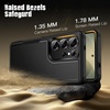 image:imageJETech Rugged Case for Samsung Galaxy S25 Black  DualLayer Protection HeavyDuty Shockproof Design Matte FinishTitanium Black