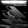 image:imageJETech Rugged Magnetic Case for Samsung Galaxy S23 FE Black  Compatible with MagSafe DualLayer Rugged Protection Shockproof Phone CoverBlack