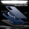 image:imageJETech Rugged Magnetic Case for Samsung Galaxy S23 FE Black  Compatible with MagSafe DualLayer Rugged Protection Shockproof Phone CoverBlue