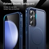 image:imageJETech Rugged Magnetic Case for Samsung Galaxy S23 FE Black  Compatible with MagSafe DualLayer Rugged Protection Shockproof Phone CoverBlue