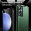 image:imageJETech Rugged Magnetic Case for Samsung Galaxy S23 FE Black  Compatible with MagSafe DualLayer Rugged Protection Shockproof Phone CoverMidnight Green