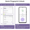 image:imageJETech Screen Protector for Galaxy A54 with Camera Lens Protector 22Pack  HD Clear Tempered Glass AntiScratch ProtectionGalaxy A54