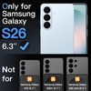 image:imageJETech Screen Protector for Galaxy S23 Plus 22 Pack  with Camera Lens Protector HD Clear Tempered Glass Fingerprint ID Compatible AntiScratch ProtectionGalaxy S26