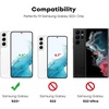 image:imageJETech Screen Protector for Galaxy S23 Plus 22 Pack  with Camera Lens Protector HD Clear Tempered Glass Fingerprint ID Compatible AntiScratch ProtectionGalaxy S22 Plus