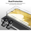 image:imageJETech Screen Protector for Galaxy S23 Plus 22 Pack  with Camera Lens Protector HD Clear Tempered Glass Fingerprint ID Compatible AntiScratch ProtectionGalaxy S22