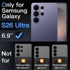 image:imageJETech Screen Protector for Galaxy S23 Plus 22 Pack  with Camera Lens Protector HD Clear Tempered Glass Fingerprint ID Compatible AntiScratch ProtectionGalaxy S26 Ultra
