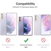image:imageJETech Screen Protector for Galaxy S23 Plus 22 Pack  with Camera Lens Protector HD Clear Tempered Glass Fingerprint ID Compatible AntiScratch ProtectionGalaxy S21