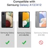 image:imageJETech Screen Protector for Samsung Galaxy A14 3Pack  HD Clear 9H Tempered Glass Film AntiScratch GlassGalaxy A13A12