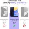 image:imageJETech Screen Protector for Samsung Galaxy A14 3Pack  HD Clear 9H Tempered Glass Film AntiScratch GlassGalaxy A15