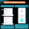 image:imageJETech Screen Protector for Samsung Galaxy A14 3Pack  HD Clear 9H Tempered Glass Film AntiScratch GlassGalaxy A54