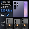 image:imageJETech Screen Protector for Samsung Galaxy S24 Plus 3Pack  HD Clear Fingerprint ID Compatible AntiScratch GlassGalaxy S26 Ultra