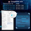 image:imageJETech Screen Protector for Samsung Galaxy Tab S11 Ultra 2Pack  9H Tempered Glass HD Clear AntiScratch Protection Easy Installation ToolTabS6Lite