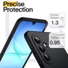 image:imageJETech Slim Case for Samsung Galaxy A15 Black  Soft TPU Design Matte Finish Shockproof ProtectionBlack