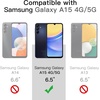 image:imageJETech Slim Case for Samsung Galaxy A15 Black  Soft TPU Design Matte Finish Shockproof ProtectionBlack