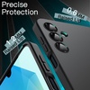 image:imageJETech Slim Case for Samsung Galaxy A15 Black  Soft TPU Design Matte Finish Shockproof ProtectionBlack