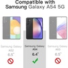 image:imageJETech Slim Case for Samsung Galaxy A54 Black  Soft TPU Design Matte Finish Shockproof ProtectionBlack